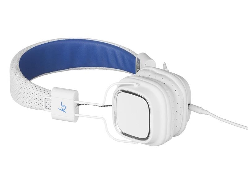  KitSound Clash On-Ear Headphones White (KSCLAWH)