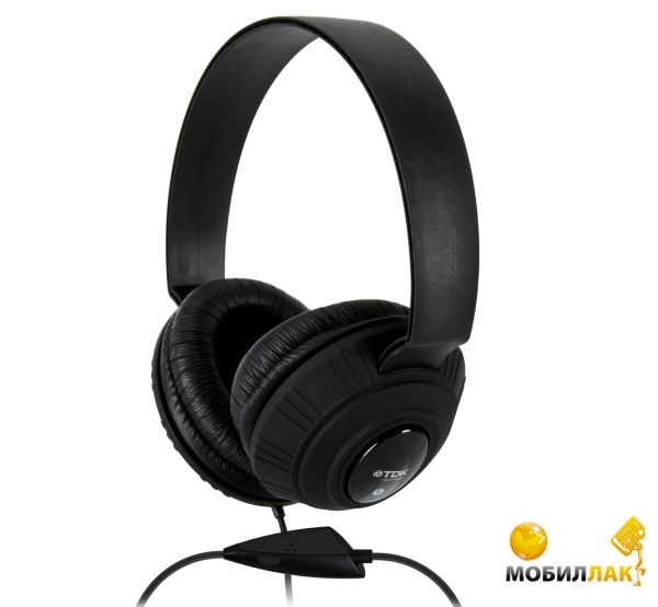  TDK MPi110 Over Ear HeadphonesSmarthphOne Control Black t62047