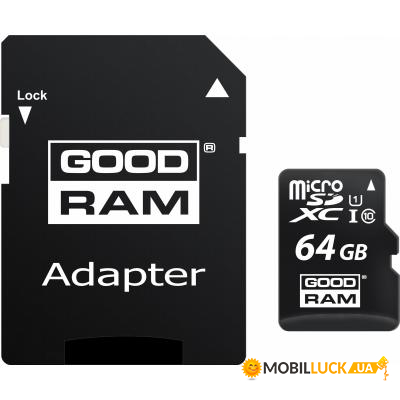   Goodram 64GB microSDXC Class 10 (M1AA-0640R12)