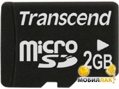   Transcend 2GB microSD (no adapter) (TS2GUSDC)