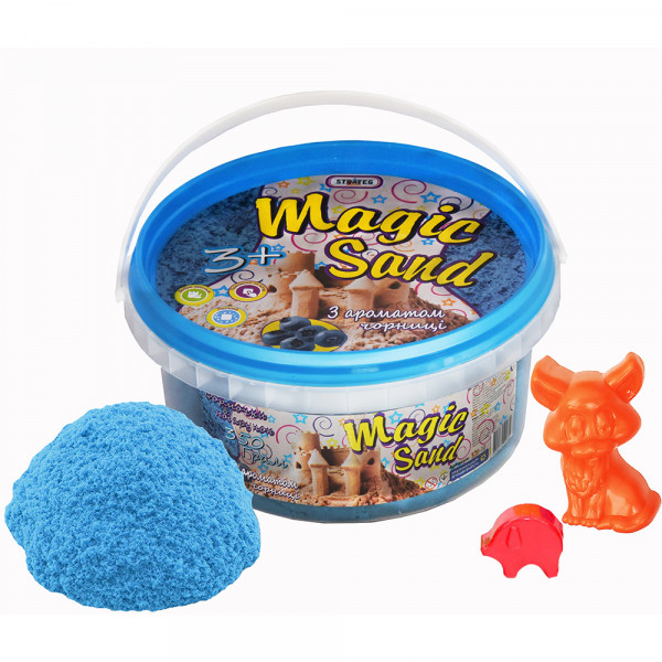 Strateg Magic Sand 350 г Голубой Черника (370-10,037-1) Strateg