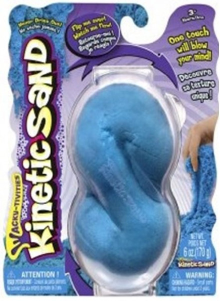Wacky-Tivities Kinetic Sand Neon (голубой, 170 г) ( 71401B) Wacky-Tivities