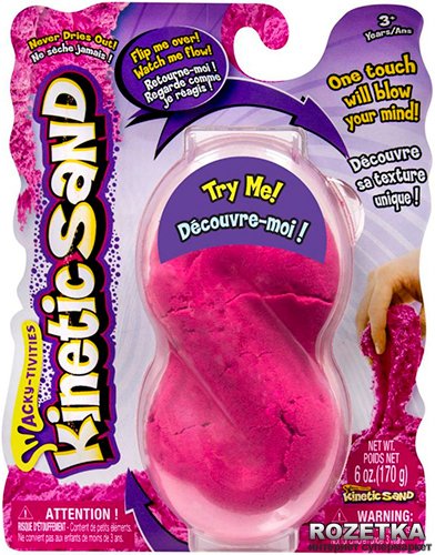 Wacky-Tivities Kinetic Sand Neon розовый - 170 г (71401Pn) Wacky-Tivities