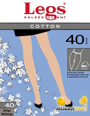   Legs Cotton 600 40 .4 Beige Melange