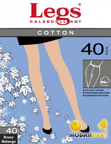   Legs Cotton 600 40 .4 Bruno Melange