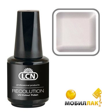 Гель-лак LCN Recolution UV Color Polish Extra White 10 мл (21061-1)