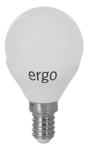 LED лампа Ergo Standard G45 E14 5W 220V 4100K Нейтральный белый