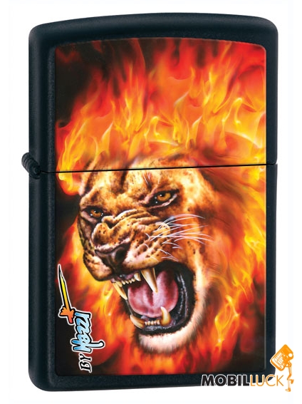  Zippo 218 Mazzi Flame Lion 28003