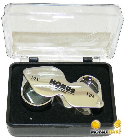  Konus Linen Tester 10x-20x Dual Lens