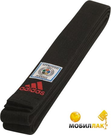    () Adidas Elite Belt with IJF logo 300  Black (adiB240D240)