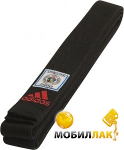    () Adidas Elite Belt with WKF logo 280  Black (adiB240D240)