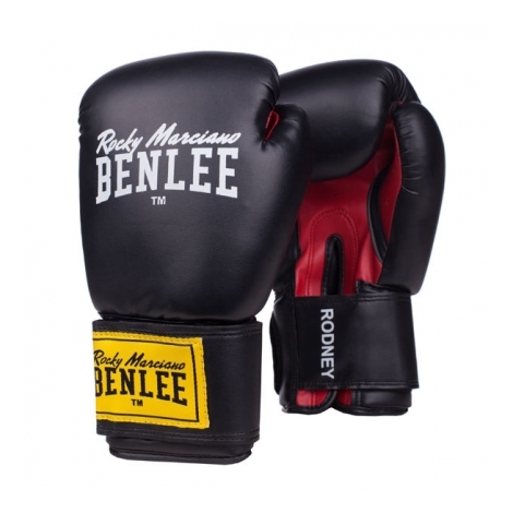 Перчатки боксерские Benlee Rodney р.12 194007 / 1503 Черный/Красный