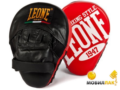 Лапы боксёрские Leone Curved (GM250)