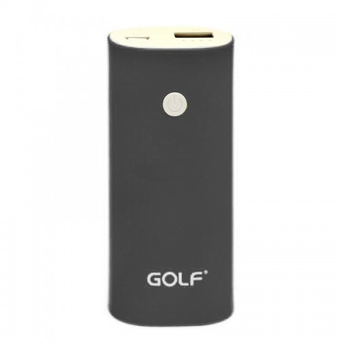 Универсальная мобильная батарея Golf GF-208 5200mah Black (2000000561356)
