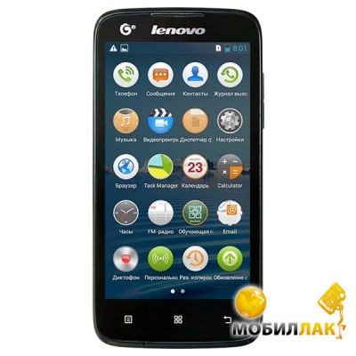  Lenovo IdeaPhone A378T Black