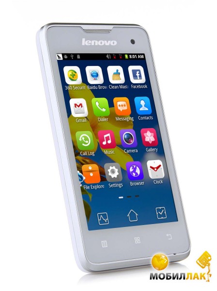  Lenovo IdeaPhone A396 White