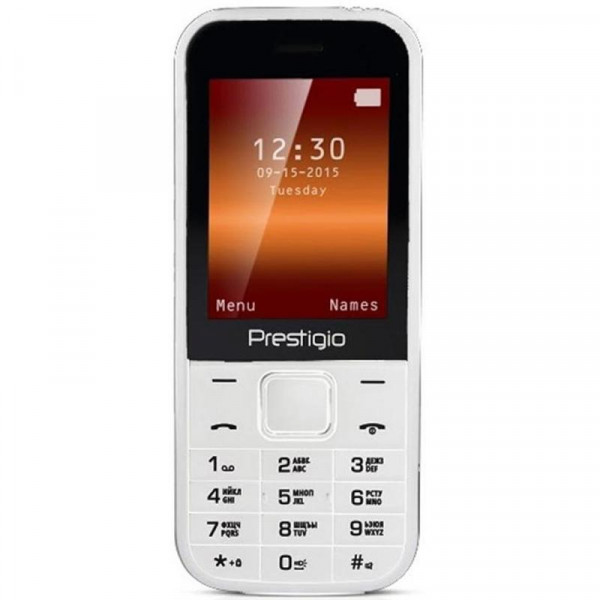 Мобильный телефон Prestigio Wize C1 1240 Dual Sim White