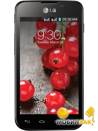  LG E455 Optimus L5 Dual Black