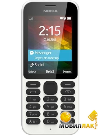   Nokia 215 DS White