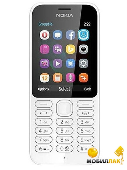   Nokia 222 Dual Sim White