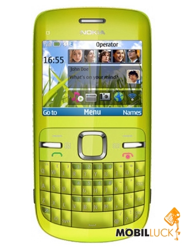 nokia c3 green