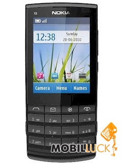 Nokia X3-02 Touch and Type Dark Metal