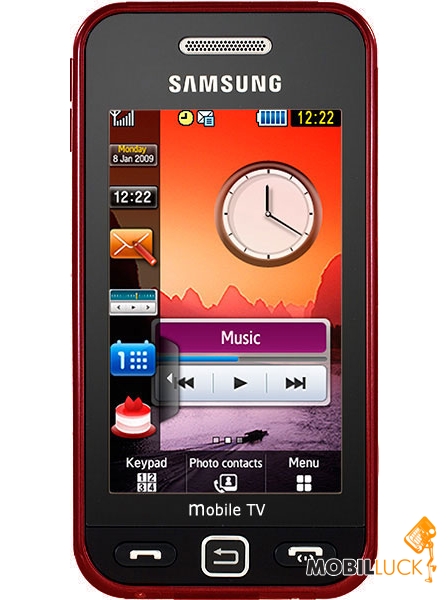   Samsung GT-S5233 Star TV Red
