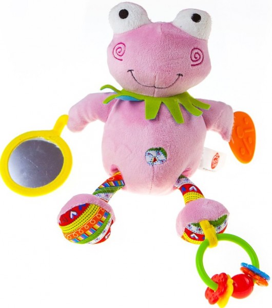 Активная игрушка-подвеска Biba Toys Забавный лягушонок 112GD