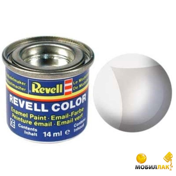 Краска Revell № 02 бесцветная не кроющая матовая clear mat 14ml (32102)
