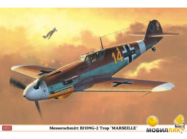  Hasegawa 1/48 Bf109g-2 Trop W.Schroer HA09853