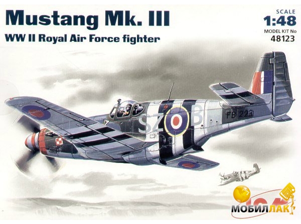  ICM    Mustang MK III 1:48 (ICM48123)