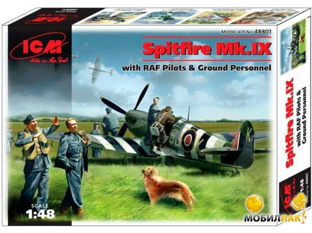  ICM   Spitfire MkIX     1:48 (ICM48801)