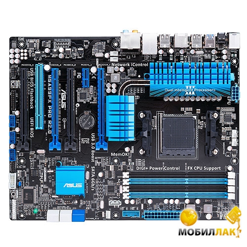   Asus M5A99FX Pro R2.0 (sAM3+, AMD 990X/SB950, 2xPCI-Ex16)