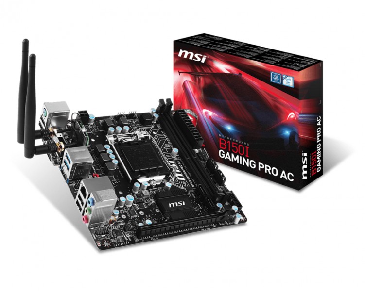   MSI B150I Gaming Pro AC (s1151, Intel B150, PCI-Ex16)