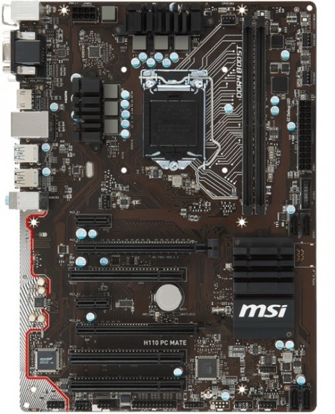   MSI H110 PC Mate