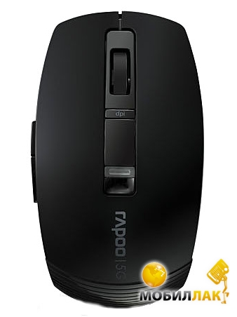   Rapoo Wireless Laser Mouse black (3710p)