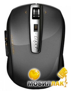   Rapoo Wireless Laser Mouse black (3920p)