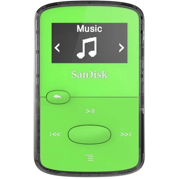 MP3- SanDisk Sansa Clip JAM 8GB Green