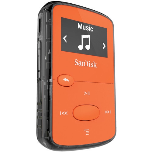 MP3- SanDisk Sansa Clip JAM 8GB Orange