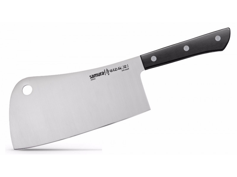 Нож-топорик кухонный Samura для мяса 180 мм Harakiri SHR-0040B