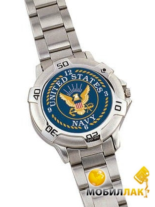  Rothco Navy Logo Watch / Chrome stainless Steel