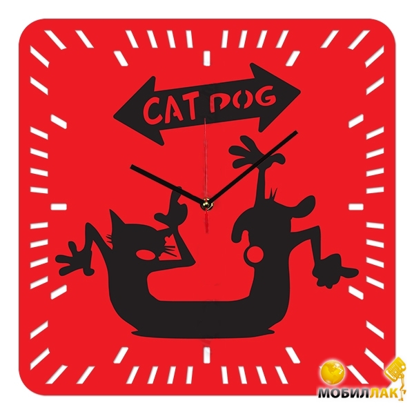   DidiArt CatDog red