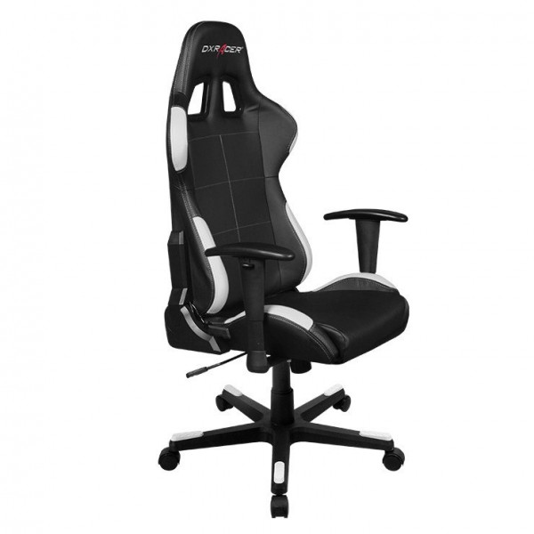 Кресло для геймеров DXRacer Formula OH/FD99/NW Black (белые вставки)