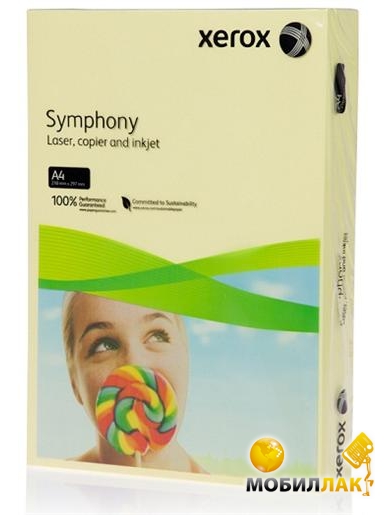  Xerox  Symphony Pastel Yellow (160) A4 250 (003R93231)