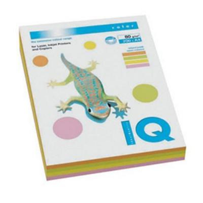 Бумага А4 IQ color, Neon Set 5х50 листов Mondi (A4.80.IQ.RB04.200)