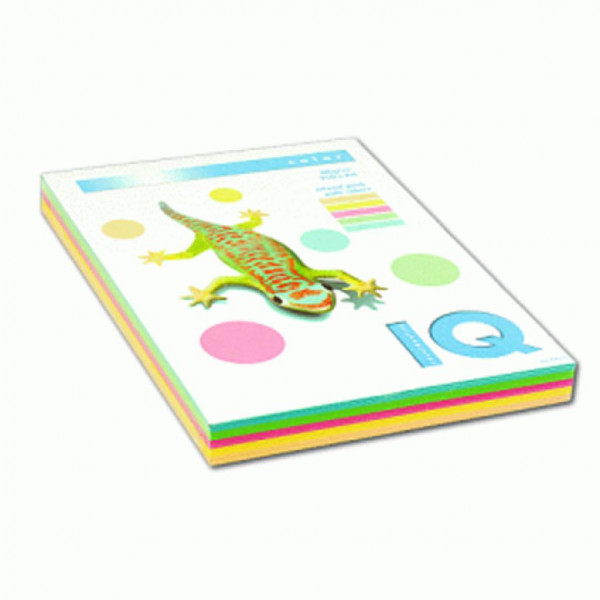 Бумага Mondi А4 IQ 5х 50 sheets Pale (A4.80.IQ.RB01.250)