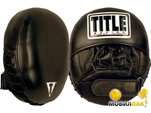  Title Boxing Power Air Punch Mitts Black (PAPM2)