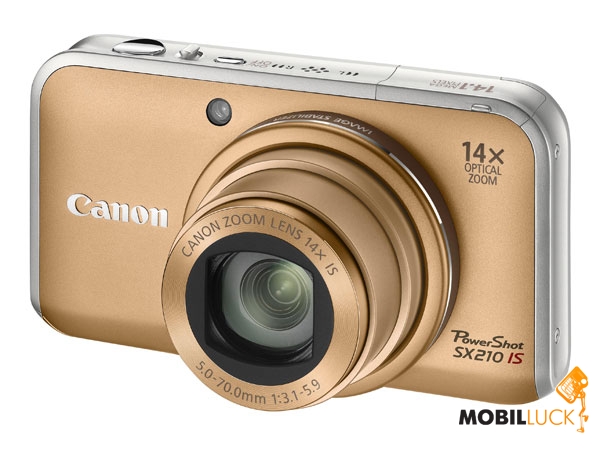 Canon PowerShot SX210 Gold