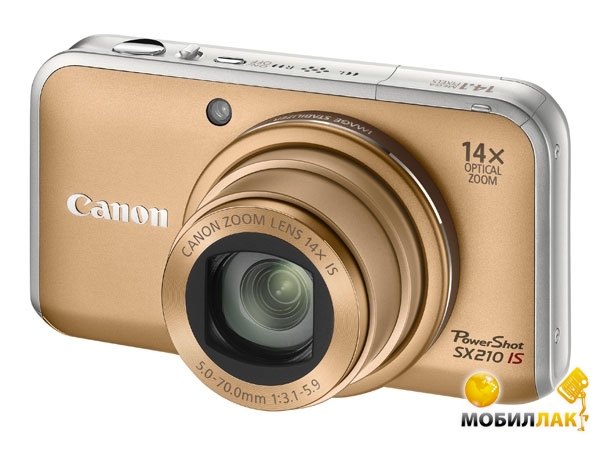   Canon PowerShot SX210 Gold