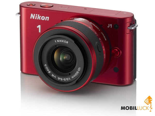 Nikon 1 J1 10-30mm VR  Red